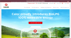 Desktop Screenshot of calorgas.ie