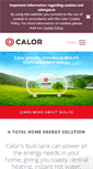 Mobile Screenshot of calorgas.ie